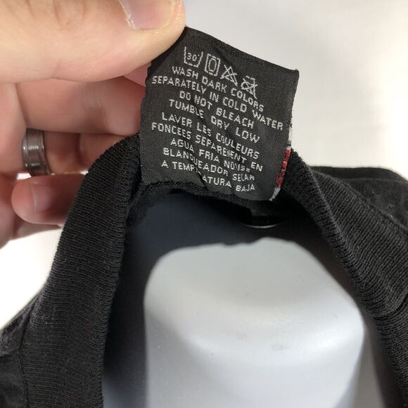 VINTAGE DOPE PRO TAG SHIRT MENS XL DOUBLE SIDED USA MADE BLACK SHORT SLEEVE BOOM - Picture 8 of 13